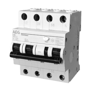INT.DIFF.MAGN.4P 6KA 0,03A 10A 831-321-628 - AEG ELETTRA D840C10030