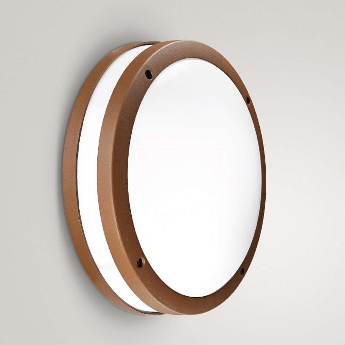 PLAFONE TONDO IN ALLUMINIO 2L E27 RUGGINE IP54 230V - G.E.A. LUCE SRL GES292 PLAFONE TONDO IN ALLUMINIO 2L E27 RUGGINE IP54 230V - G.E.A. LUCE SRL GES292