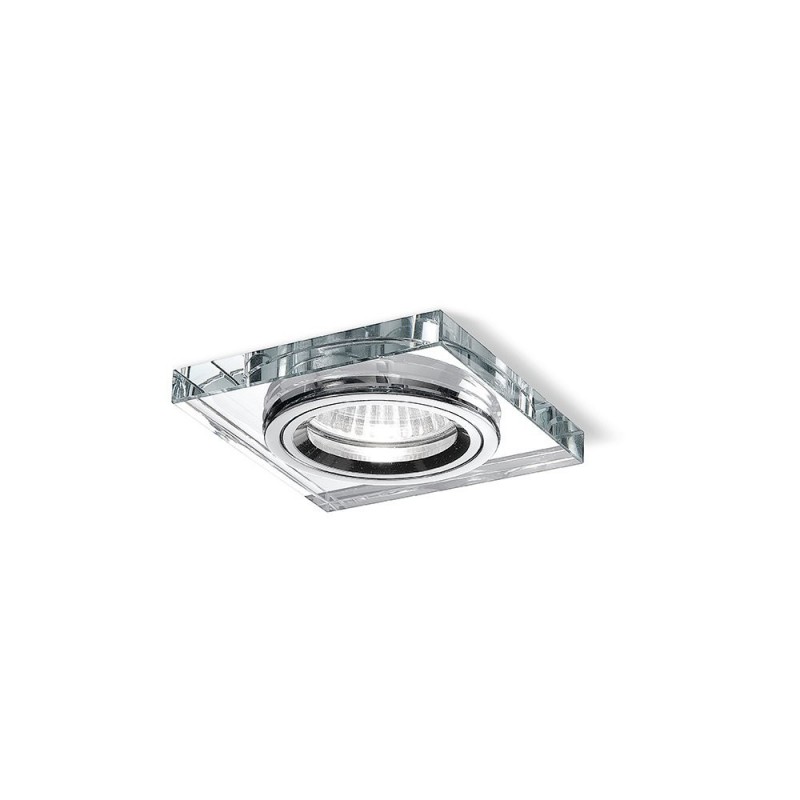 FARETTO INC.CRISTALLO QUADRO 1L GU10 220-240V - G.E.A. LUCE SRL GFA321 FARETTO INC.CRISTALLO QUADRO 1L GU10 220-240V - G.E.A. LUCE SRL GFA321