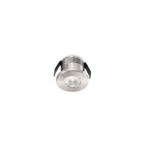 FARETTO INC.NICKEL 3W 4000K 30° TRASF.INCLUSO TONDO - G.E.A. LUCE SRL GFA900N