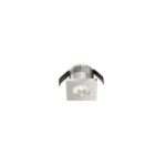 FARETTO INC.NICHEL 3W 3000K 30° TRASF.INCLUSO QUADRATO - G.E.A. LUCE SRL GFA902C