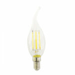 LAMP. LED. VETRO TRASPARENTE. E14.6W. 4000K - G.E.A. LUCE SRL GLA280N