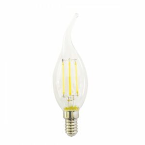 LAMP. LED. VETRO TRASPARENTE. E14.6W. 4000K - G.E.A. LUCE SRL GLA280N