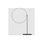POISE LAMPADA DA TAVOLO NERA DIMM 13,5W 2700K MAX ALT 1,09 - KUNDALINI SRL 505424N/GB