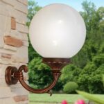 ORIONE NERO SFERA DM 25 BRACCIO B28 NERO ARGENTO 1XE27 - LIBERTI LAMP SRL 1851-B28 NA