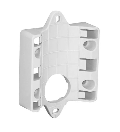 Accessorio abbraccio palo per contenitori IP56, installabile su pali diamtro 55/60 mm o 35/40 mm. - AVE BG101AP Accessorio abbraccio palo per contenitori IP56, installabile su pali diamtro 55/60 mm o 35/40 mm. - AVE BG101AP