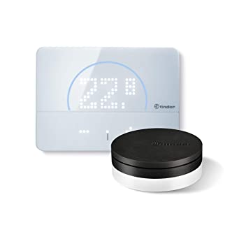 TERMOSTATO SMART+GATEWAY WIFI KIT BLISS 2 CRONO CON GATEWAY - FINDER 1CB190050007POA TERMOSTATO SMART+GATEWAY WIFI KIT BLISS 2 CRONO CON GATEWAY - FINDER 1CB190050007POA
