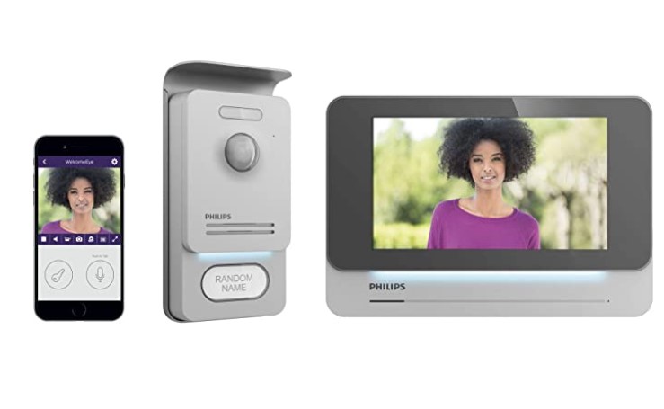 kit videocitofonico 7" vivavoce con pulsantiera mono/bifamiliare wifi - AVIDSEN SRL 531022 kit videocitofonico 7" vivavoce con pulsantiera mono/bifamiliare wifi - AVIDSEN SRL 531022