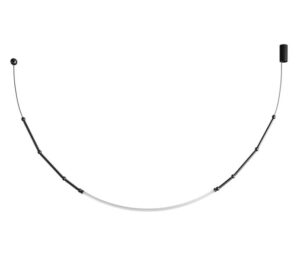 Karman Leda LED a sospensione 100x300cm IP20 nero - KARMAN SRL SE293BNINT