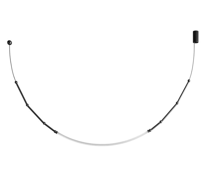Karman Leda LED a sospensione 100x300cm IP20 nero - KARMAN SRL SE293BNINT Karman Leda LED a sospensione 100x300cm IP20 nero - KARMAN SRL SE293BNINT