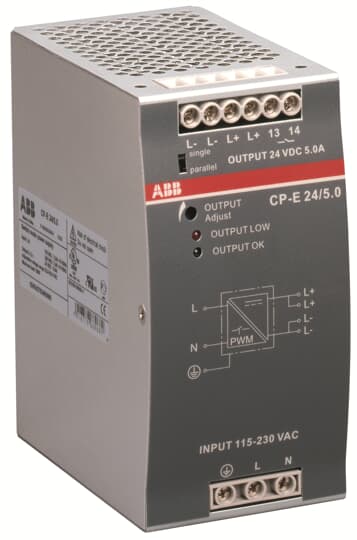 CP-E 24/5.0 IN:115/230VAC OUT:24VDC/5A ALIM.DI BACKUP-BUFFER - ABB ET 666 6 CP-E 24/5.0 IN:115/230VAC OUT:24VDC/5A ALIM.DI BACKUP-BUFFER - ABB ET 666 6