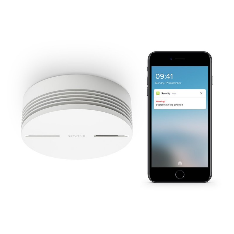 SENSORE FUMO SMART Ç - NETATMO NSA-PRO-EU SENSORE FUMO SMART Ç - NETATMO NSA-PRO-EU