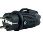 SPINA MOBILE SCHUKO IN GOMMA IP44 (IP65) - ROSI MATERIALE ELETTRICO SRL 80410