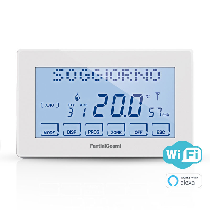 CRONOTERMOSTATO TOUCH-SCREEN WIRELESS CON - FANTINI COSMI SPA CH180RFWIFI CRONOTERMOSTATO TOUCH-SCREEN WIRELESS CON - FANTINI COSMI SPA CH180RFWIFI