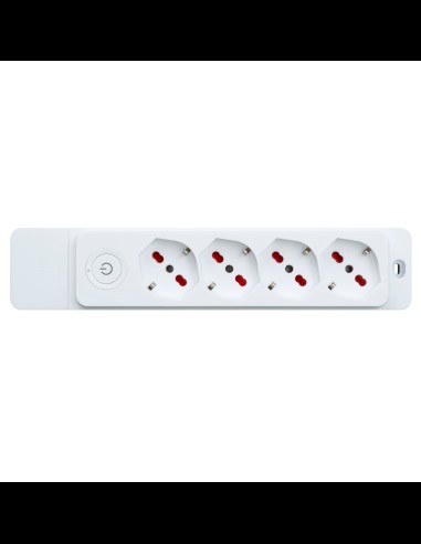 MULTIPRESA B BIV 4PR 10/16A + INT. - ROSI MATERIALE ELETTRICO SRL RS8412B MULTIPRESA B BIV 4PR 10/16A + INT. - ROSI MATERIALE ELETTRICO SRL RS8412B