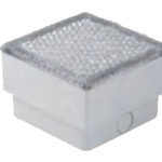 LAMPADA DA INC.16LED 2700K SARA IP68 DA PAVIM.A 'MATTONELLA' - POLIPLAST 400524W