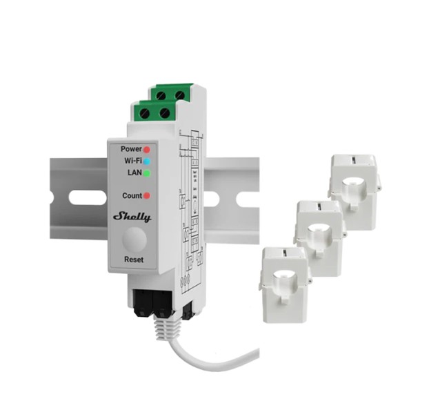 Shelly Pro 3EM 120A